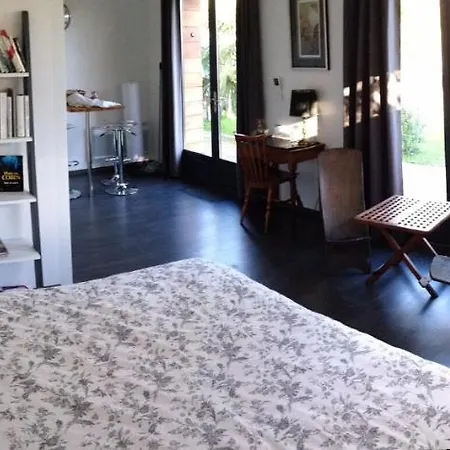Studio Privatif Du Clos Bamboo Avec Terrasse & Jardin Mérignac