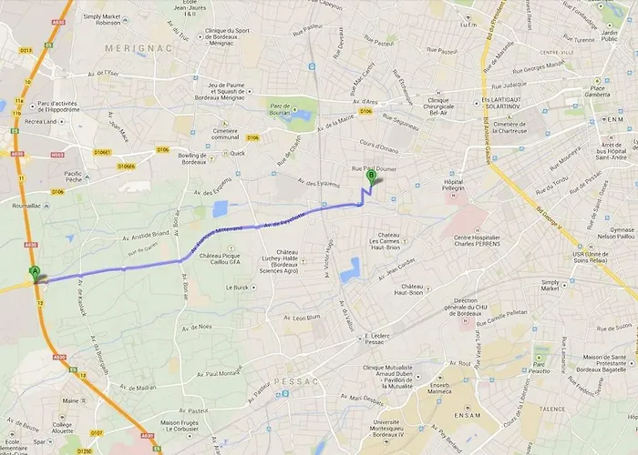 Bed and Breakfast D'hotes Du Clos Bamboo Mérignac